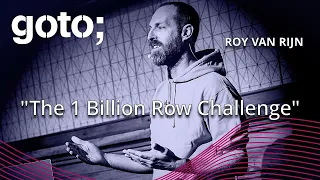 Java How Fast Can You Parse 1 Billion Rows of Weather Data Roy van Rijn GOTO 2024