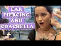 Ear Piercing and Coachella WK 434 Bratayley