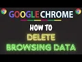 How to Delete Browsing Data in the Google Chrome Web Browser PC Tutorial