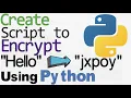 Automation Using Python Encrypt Text
