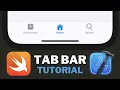 Create Tab Bar App Swift Xcode Tutorial How to Customise Show Badges