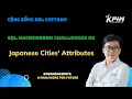SQL HackerRank Challenges - Japanese Cities Attributes