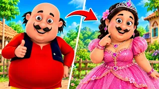 Motu Patlu Ka Barbie Doll Version || Motu Patlu Cartoon Character Ka Barbie Doll Life  😍💖
