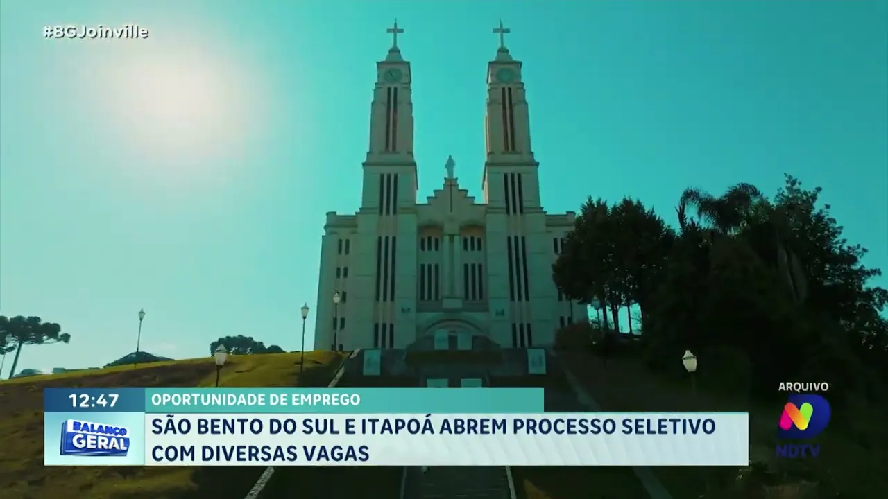 Oportunidade de emprego: São Bento do Sul e Itapoá abrem processo seletivo com diversas vagas