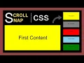 Scroll Snap In CSS HTML CSS Tutorial Tamil CSS Animation