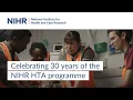 Download Lagu Celebrating 30 years of the NIHR Health Technology Assessment (HTA) programme