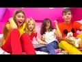 Download Lagu स्टैसी और उसके दोस्त बाहर खेल खेलते हैं Like Nastya