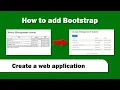 How to add Bootstrap to your page