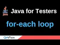 Java for Testers - Part 77