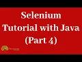 Selenium Tutorial with Java Day 4