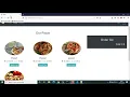 Fast food web application part7 add items to shopping cart Django JS
