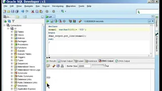 PL3 PL SQL Tutorial Declaration Section Hands On