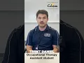 Occupational Therapy Assistant Testimonial Trent Daniel