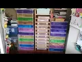Storage ideas for 12 x 12 iris containers
