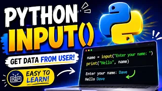 Learn Python input Function in 10 Minutes Tutorial
