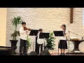 Lagu Christ for the Whole Wide World performed by Anne Park, Jiho Son, and Luke Lee