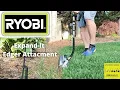 Ryobi Expand-it 8 In Edger Attachment Unboxing and Review
