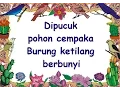 Download Lagu lirik BURUNG KETILANG - Cipt. Ibu Sud - Musik Pompi S.