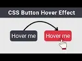 How to add hover effect on button in CSS CSS Button Hover Effect CSS Buttons