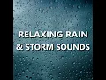 Windy Nighttime Rainfall Sounds
