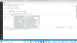 print an Integer Entered by user in java