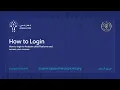 How to login and access your courses