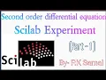 program to solve second order differential equations