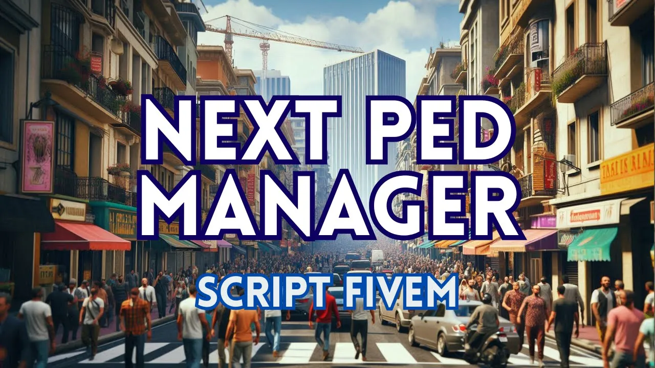 Next Ped Manager - Create and manage your peds easily