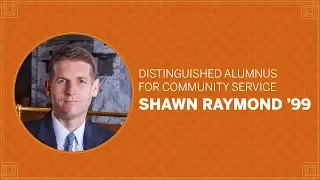2019 Alumni Awards Distinguished Alumnus for Community Service Shawn Raymond 99