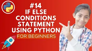 If Else Conditional Statements in Python Python Tutorial - Day