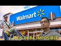 Cubanos compran por primera vez en un Walmart en Mexico