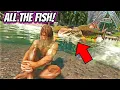 BEST LOCATION ON FJORDUR TO GET SABERTOOTH SALMON FOR SHADOWMANES Ark Fjordur