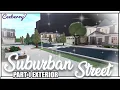 Lagu Bloxburg | Suburban Street Part 1 exterior | Speed Build