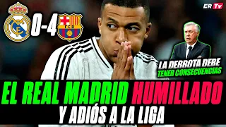💥 EL BARÇA HUMILLA al REAL MADRID en el BERNABÉU y DICE ADIÓS a la LIGA - DEBE HABER CONSECUENCIAS