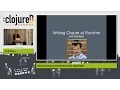 clojureD 2017 Writing Clojure at Runtime with Nightlight by Zach Oakes