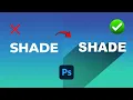 How to create long shadow text in PHOTOSHOP