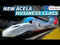 Amtrak s BRAND NEW Acela Launch - Business Class from DC to NYC