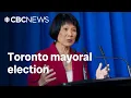 Olivia Chow is running for re-election What you need to know about Toronto s mayoral election