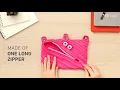 ZIPIT Monster 3 Ring Pencil Case
