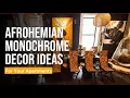 Afrohemian Decor Ideas for Apartments Afrocentric Bohemian Aesthetics with Black White Accents
