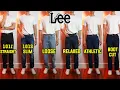 ULTIMATE Guide To Lee Jeans Which Fit Is Best For You