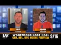 NFL Week 2 Predictions and Picks UFC Noche Betting Advice Last Call