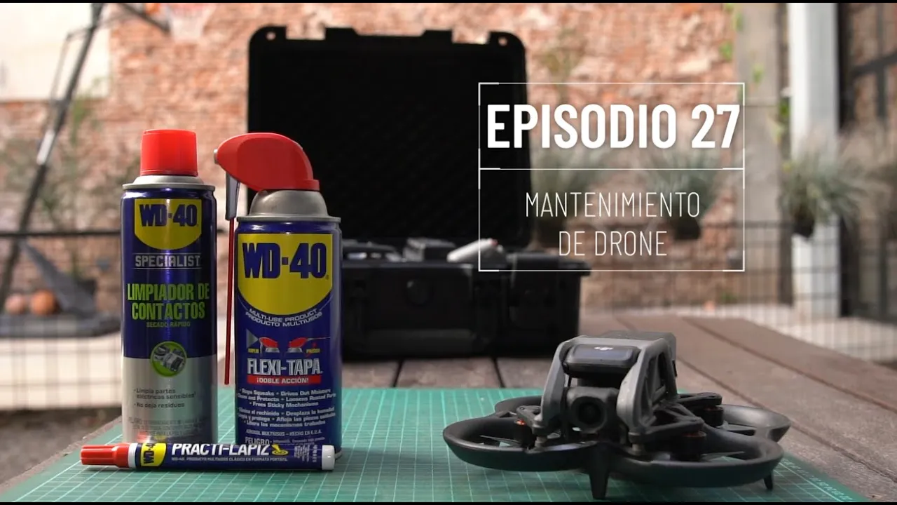 WD-40 Latinoamérica — WD-40 — Drone Maintenance Tutorial (YouTube video ad)