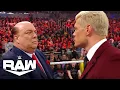 Cody Rhodes and Paul Heyman Get Personal WWE Raw Highlights 23 WWE on USA