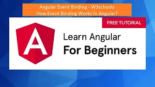 Angular Event Binding How Event Binding works in Angular W3schools