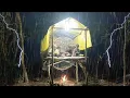 Download Lagu Camping hujan deras angin kencang petir menyambar makan enak saat hujan tidur nyenyak