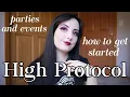 High Protocol BDSM A Guide to Parties Training Relationships and More