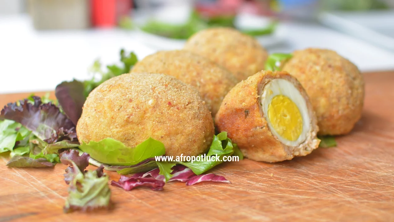 Chicken Recipes: Baked Scotch Eggs Recipe   Afropotluck