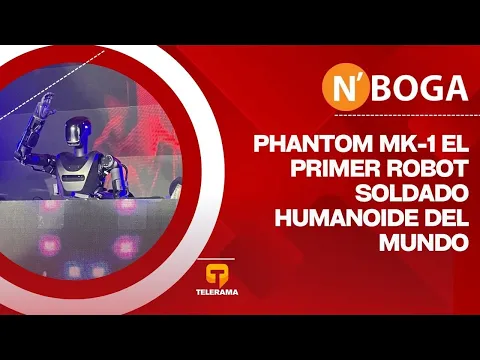 Phantom Mk-1 el primer robot soldado humanoide del mundo