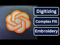 Digitizing Chat GPT Logo using Wilcom Studio 4 5